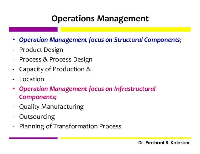 Operations supply chain management importance of supply chain management